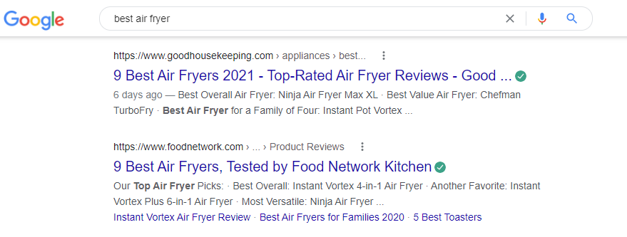 bedste air fryer